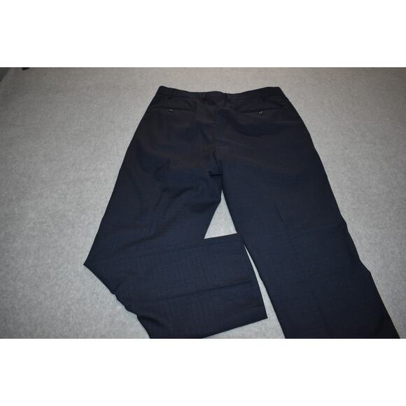 Santorelli Wool Dress Pants Romeo Mens Size 36 x 31 Blue Made In Italy FLAT - Picture 8 of 8